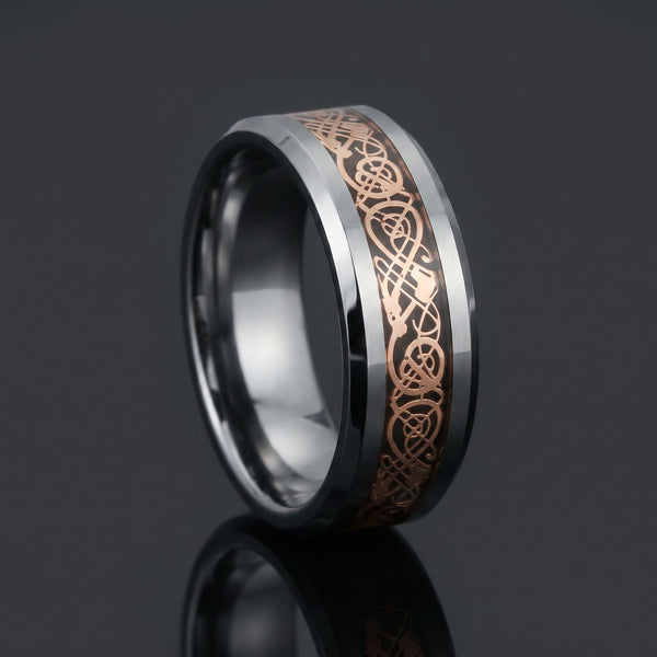 Celtic Dream - Silver & Rose Gold mt-dark profile