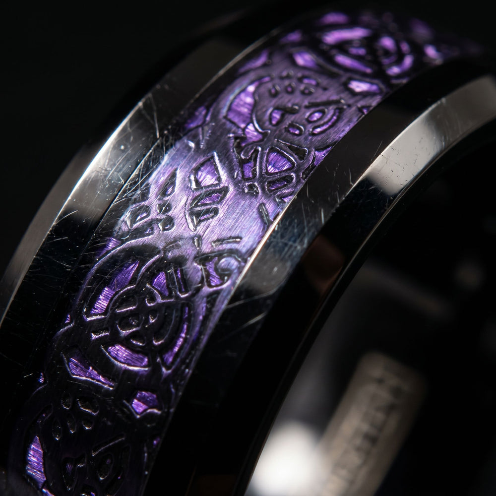Celtic Dream - Black & Purple mt-dark macro
