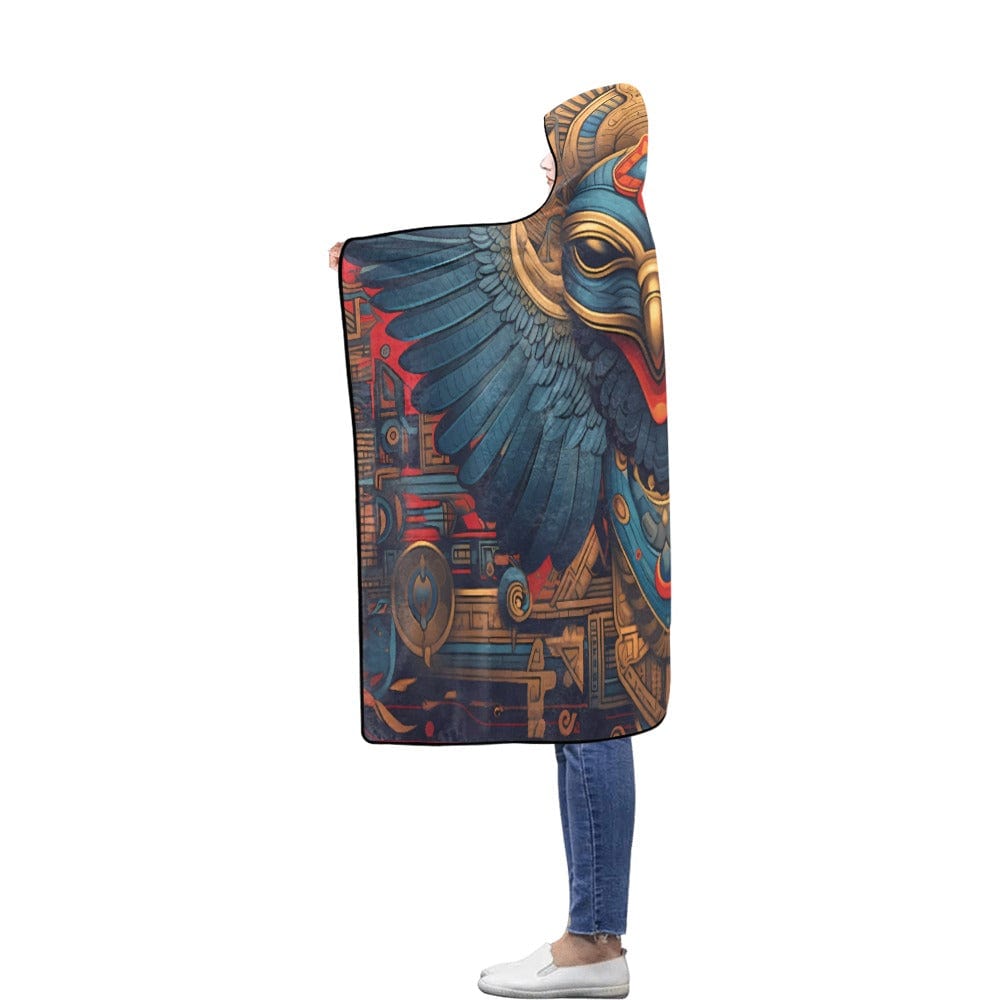 Athena's Wisdom Hooded Blanket