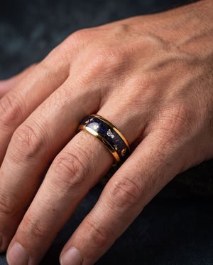 Galaxy ring onhand