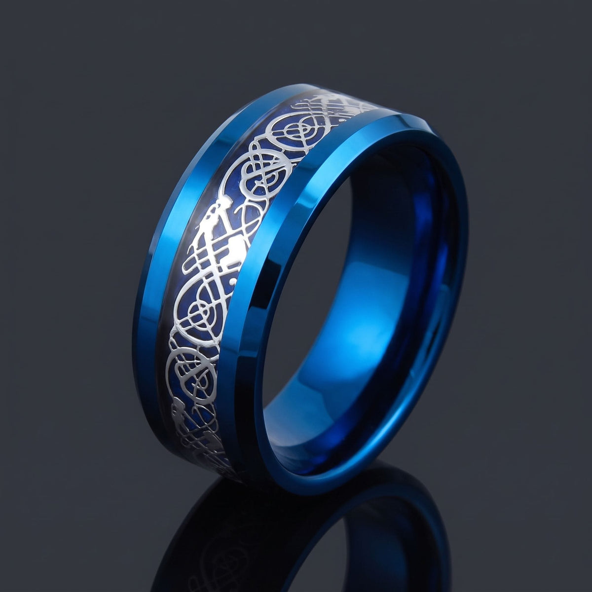 Celtic Dream - Blue & Silver ring hero45