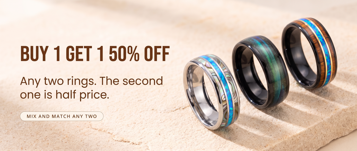 Buy 1 Get 1 50% off, Mjolnir, Galilei and Odin rings