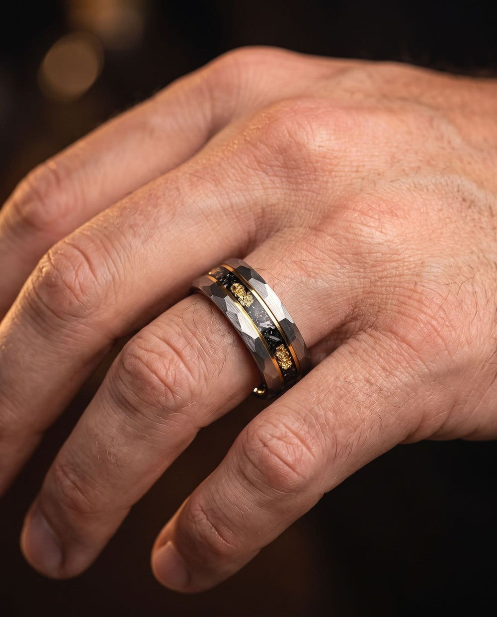 Pyramid ring onhand