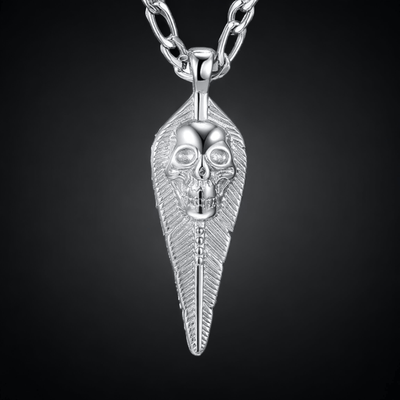 Gothic Skull Necklace - The Tumb of Pharoah