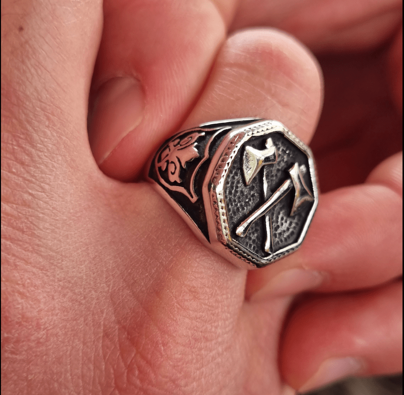 Axe of the North Silver Ring