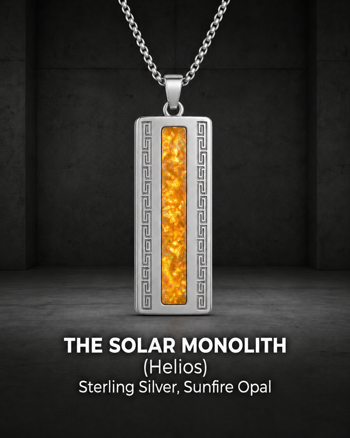 The Solar Monolith pendant