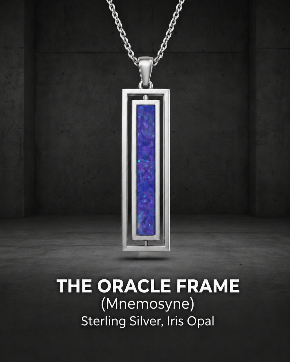 The Oracle Frame pendant